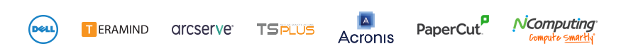 Dell, Teramind, Arcserve, TSPlus, Acronis